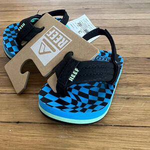NWT Infant Reef Sandal Flip Flops with Back Strap | 3